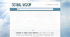 Desktop Screenshot of globalvisionministries.org