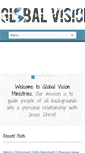 Mobile Screenshot of globalvisionministries.org
